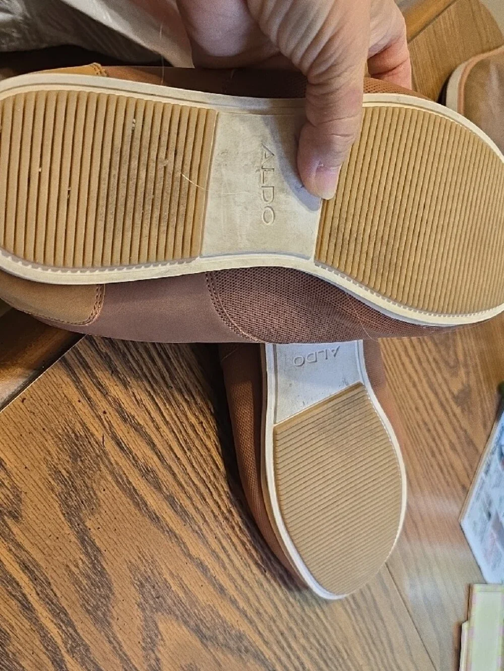 Aldo Men's Casual Lace-Up Shoes in Tan